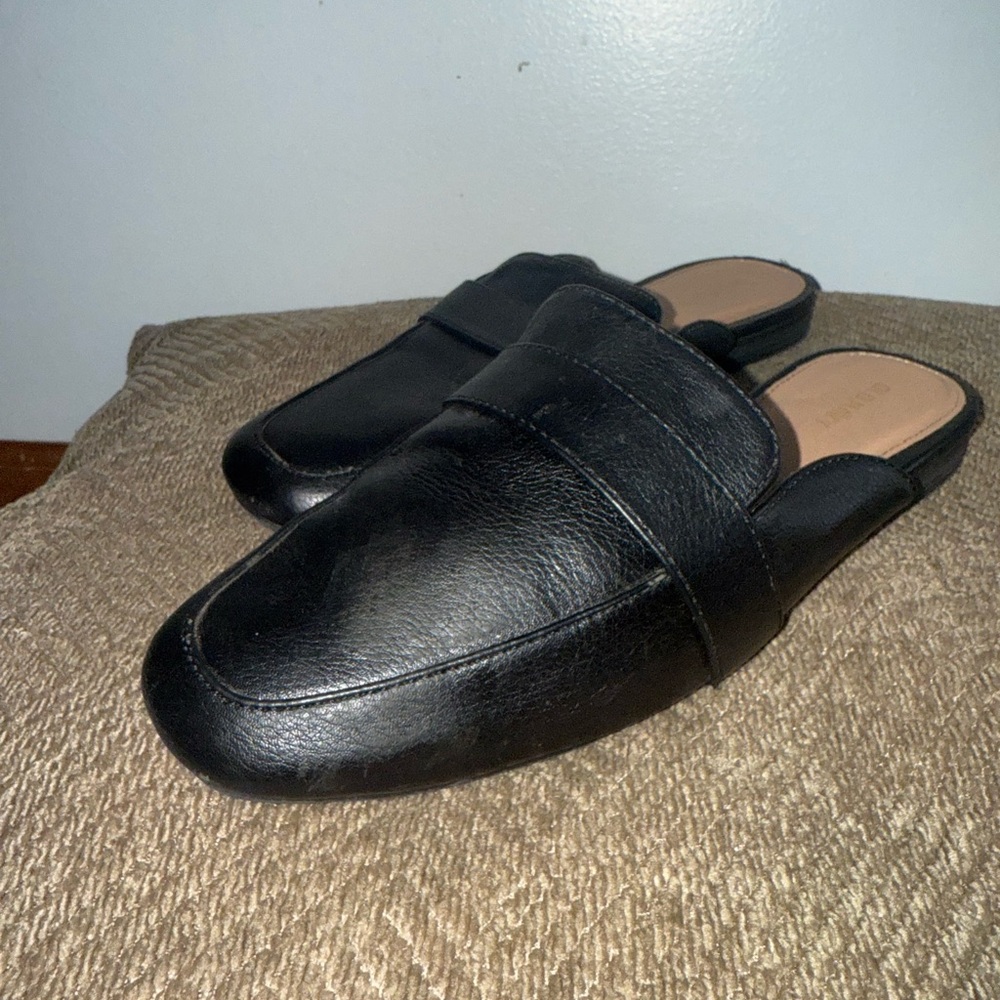 Old Navy Black Slip-On Loafers